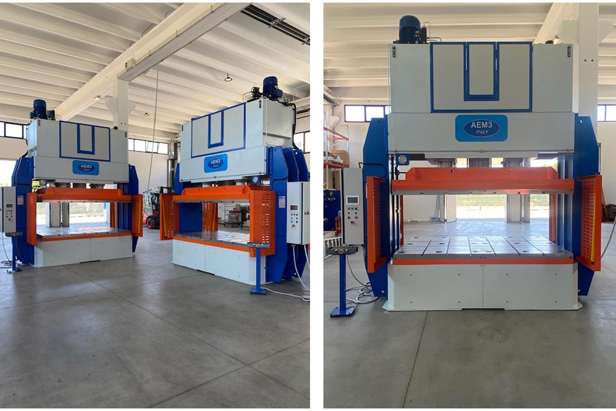 200/100 tons hot forging presses for automotive interiors